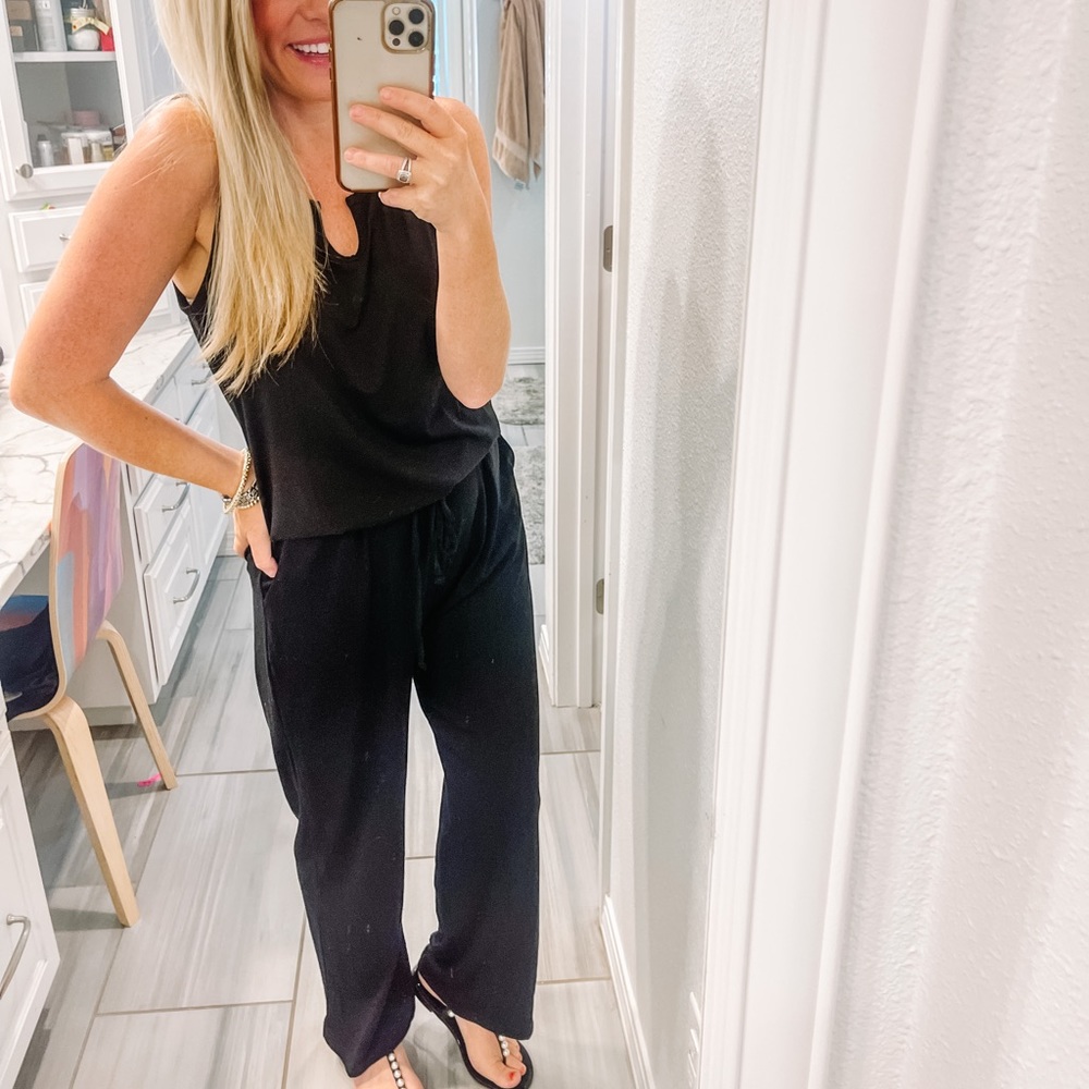 Perfect comfy black jumpsuit